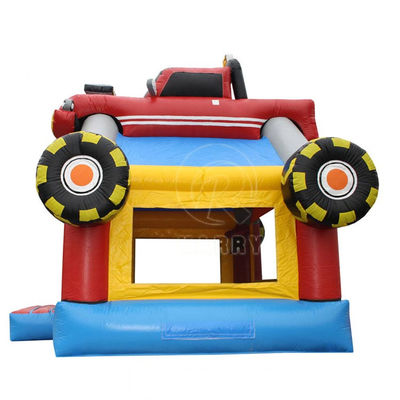 Holen Sie sich den besten 3D Red Racing aufblasbaren Sprung Schloss für Kinder im Amusement Park