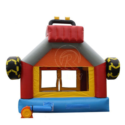 Holen Sie sich den besten 3D Red Racing aufblasbaren Sprung Schloss für Kinder im Amusement Park