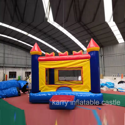 Commercial Kinder Erwachsene Aufblasbares Sprunghaus mit Luftblaser Spaß Aufblasen Trampolin