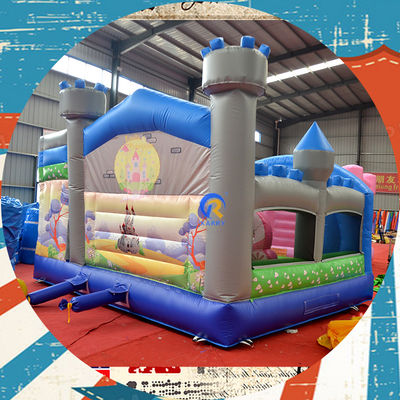 PORTABLE KINDERKASTEL Spielhaus mit Einhorn und Regenbogenbrücke