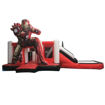 KR-BH610 Superheld 3D Spiderman Kinder Aufblaser Sprungschloss