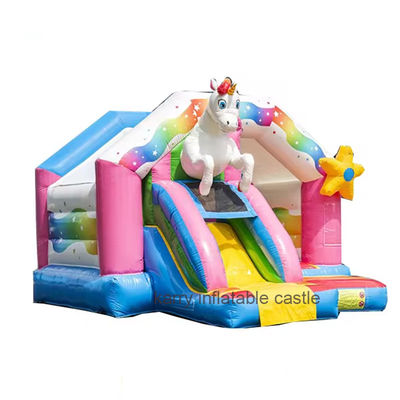 ExquisitelyOutdoor Spielplatz Kinder aufblasbare Rutschschieber mit Blaser