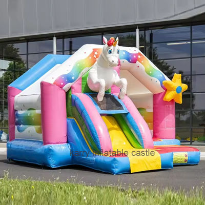 ExquisitelyOutdoor Spielplatz Kinder aufblasbare Rutschschieber mit Blaser