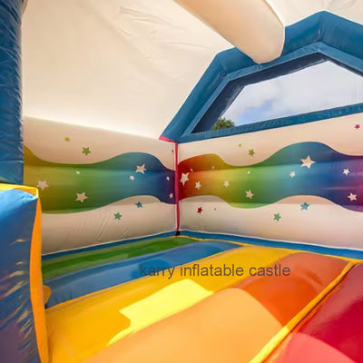 ExquisitelyOutdoor Spielplatz Kinder aufblasbare Rutschschieber mit Blaser