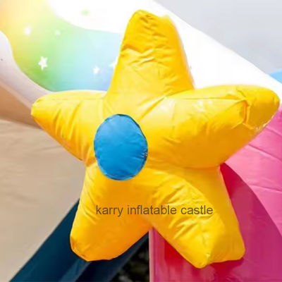 ExquisitelyOutdoor Spielplatz Kinder aufblasbare Rutschschieber mit Blaser
