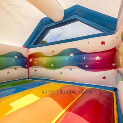 ExquisitelyOutdoor Spielplatz Kinder aufblasbare Rutschschieber mit Blaser