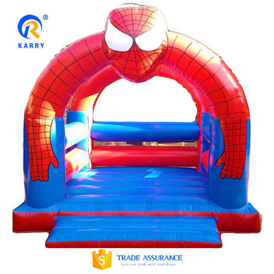 PVC angepasste Farbe Spider-Man Sprungburg für Kinder aufblasbare Sportspiele