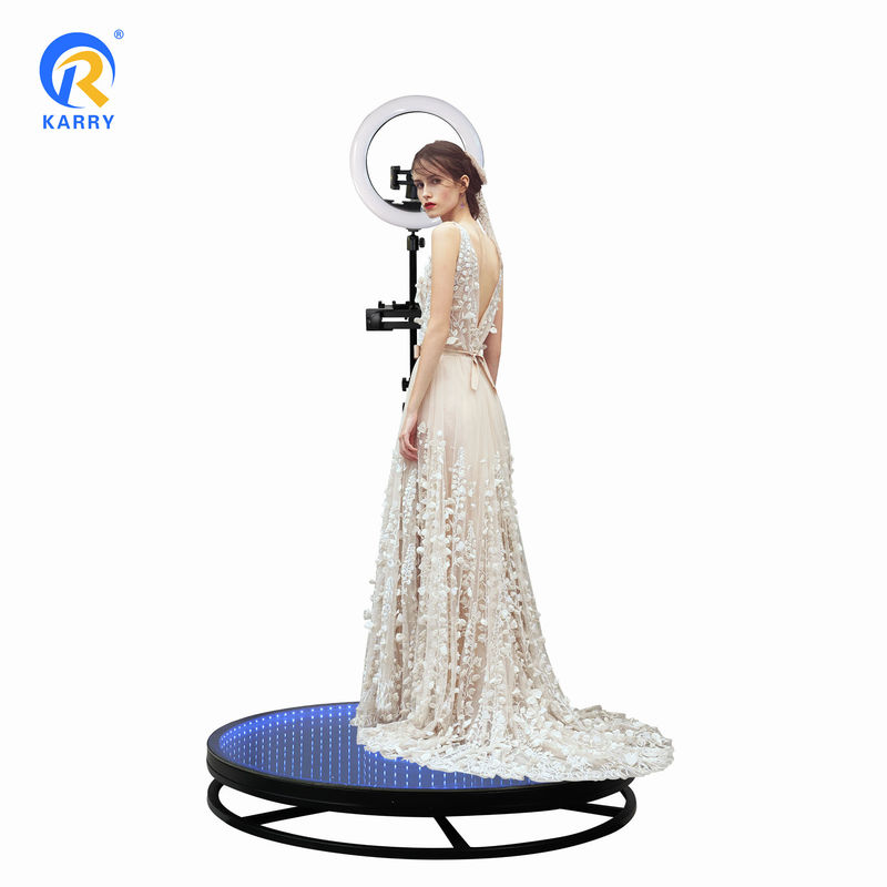 360 Video Photobooth Automatisch mit Led Magic Mirror Ipad für beliebte Hochzeits Live-Event