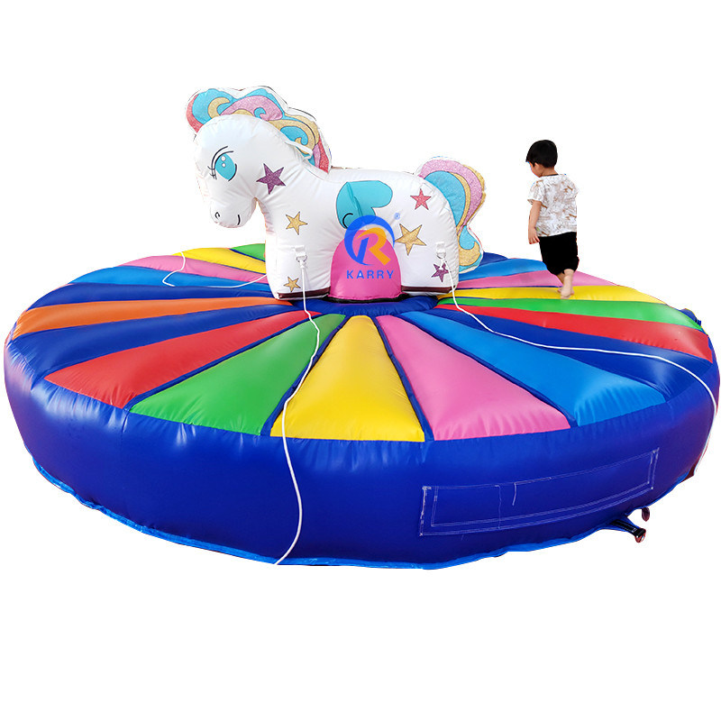 Aufblasbarer Trampolinbouncer mit Zubehör Bläser Reparaturkits Packungstüte