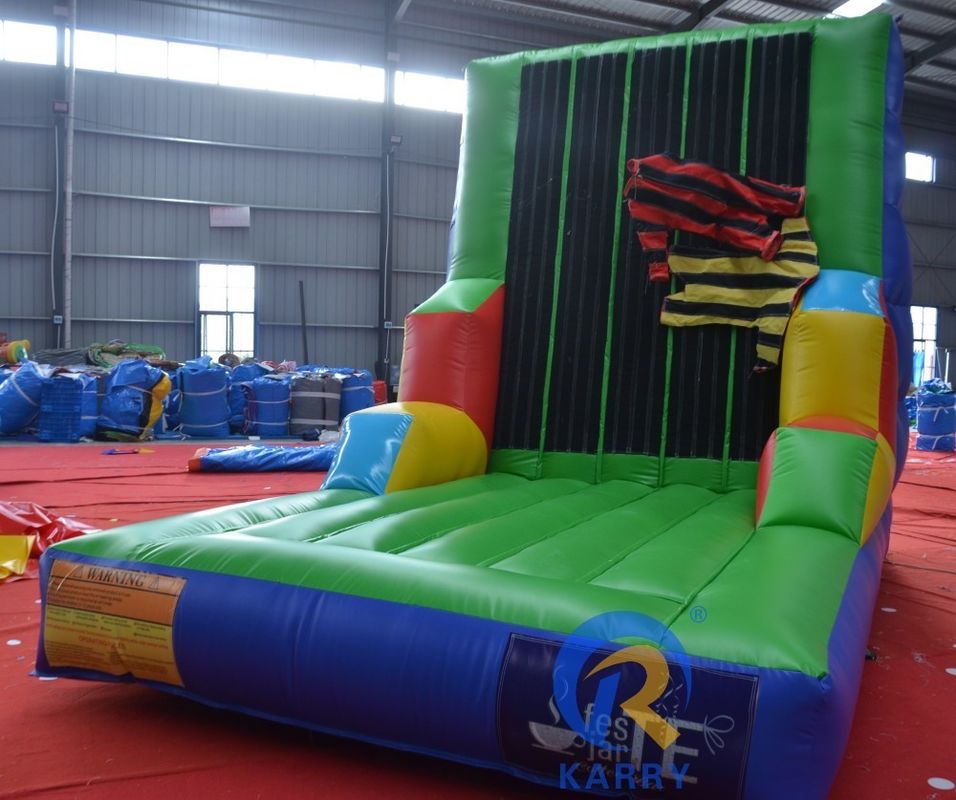 5-10 Passagiere dürfen aufblasbare PVC-Kletterwand für Outdoor-Interaktive Spiele nutzen