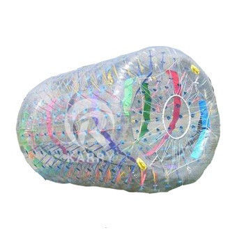 1.2m/1.5m/1.8m Farbenfrohe Pvc Aufblasbare Zorb-Wasserwalze für Vergnügungsparks