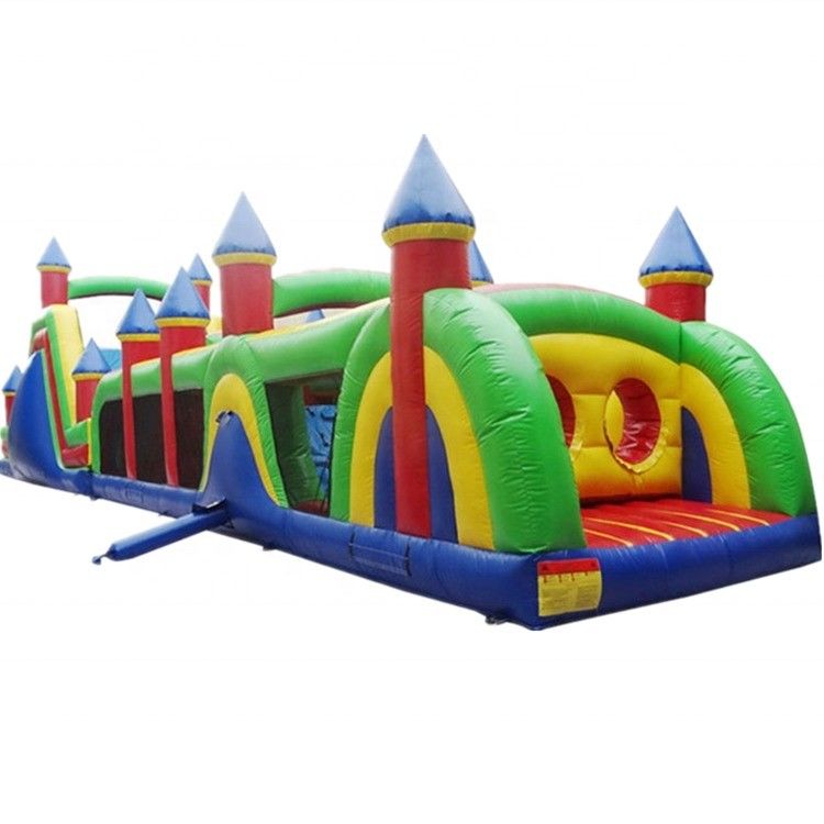 PORTABLE 68ft aufblasbare Sprungbouncer Schloss Hindernis für Kinder und Erwachsene mit Blaser