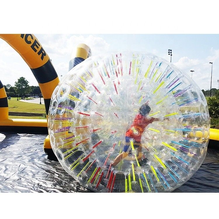 2.6m Durchmesser aufblasbarer Stoßfängerball für Kinder und Erwachsene Farbig auf Wunsch Zorb Ball