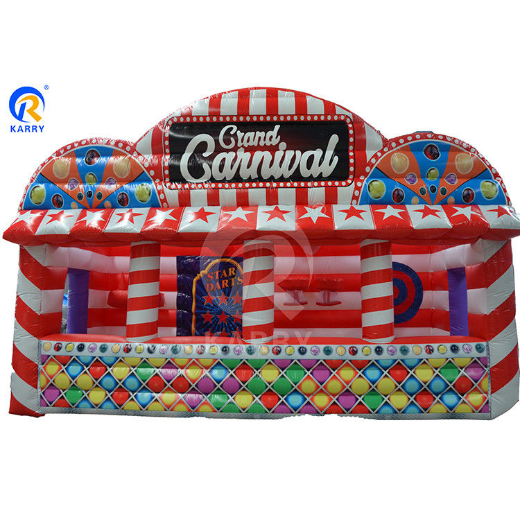 Aufblasbares Spielstall Party Booth Zelt mit 4 in 1 Tischboden Spiele und PVC Material