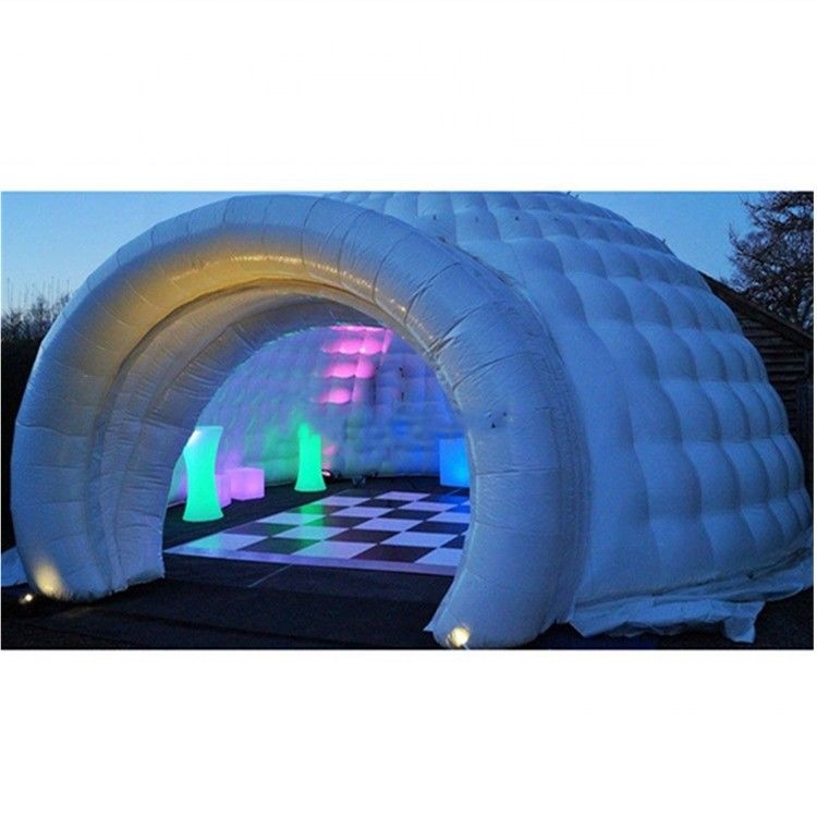 PVC-Diagonalbremse-Typ Aufblaszelt mit LED-Leuchten KR-T20