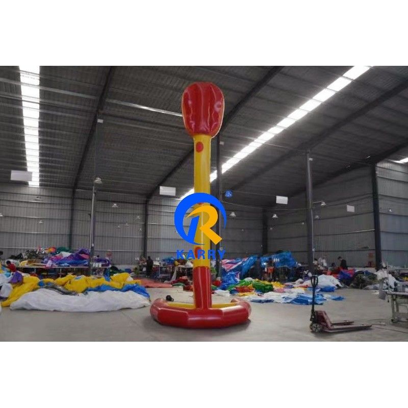 Outdoor-Spielplatz kundenspezifischer Fly Guy aufblasbarer Air Dancer Kostüm Sky Dancing Man Tube