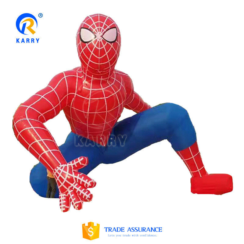 Weihnachts-Spidermann, langlebig, 0,55 mm PVC-Platte perfekt für 14 Jahre.
