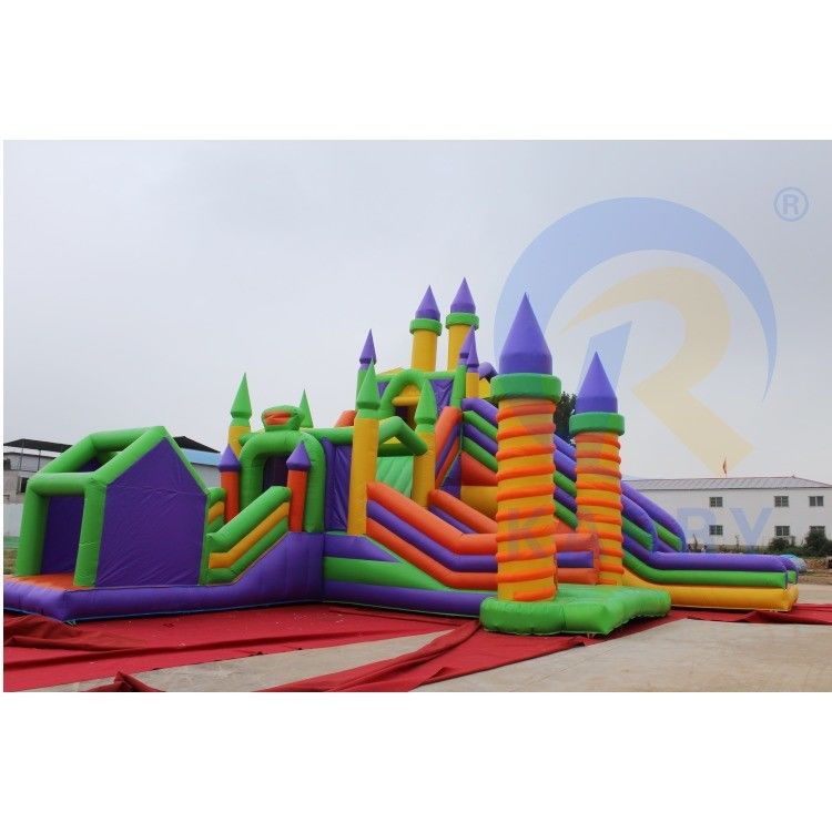 Riesige PVC-Platten aufblasbare Sprungburg Erwachsene Sprunghaus für den Freien Spielplatz