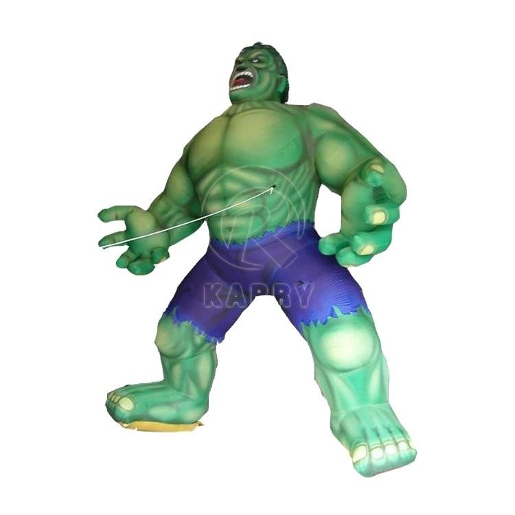 Außenwerbung Aufblasbare Riesen-Hulk- und Spiderman-Modelle für auffällige Veranstaltungen
