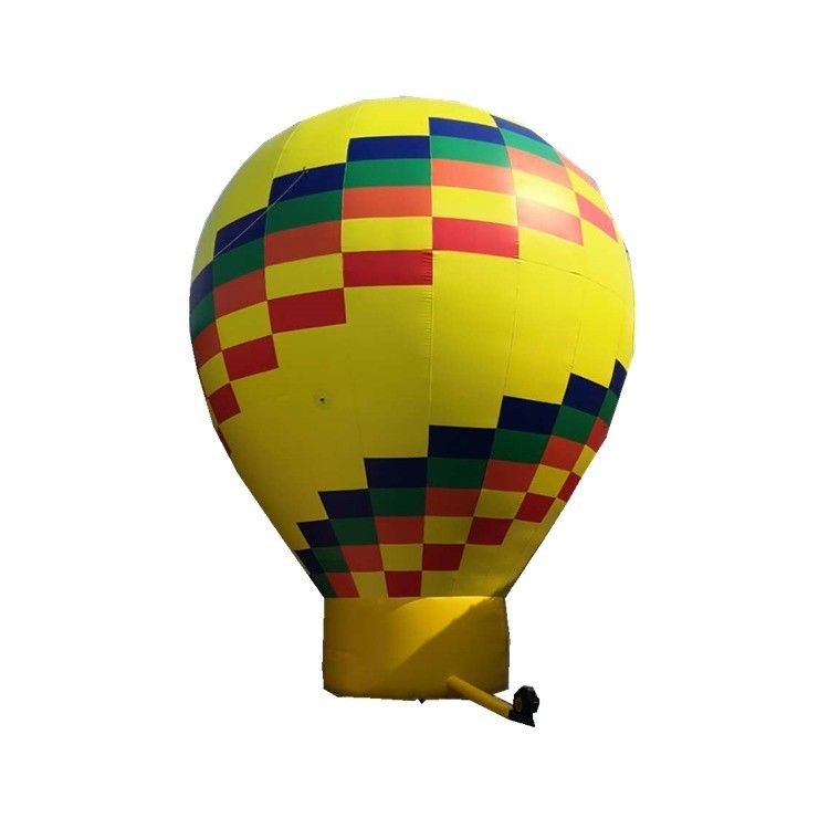8m Höhe Luftfarbiger Ballon Druck Drucken Sie das Logo des Kunden zur Werbung Werbung