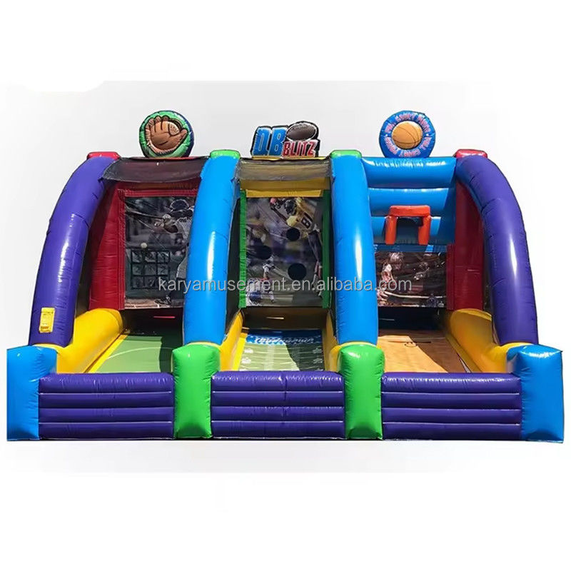 Aufblasbare Karnevalspielzeuge Outdoor-Interaktive Spiele mit CE-Blower und Reparaturzubehör