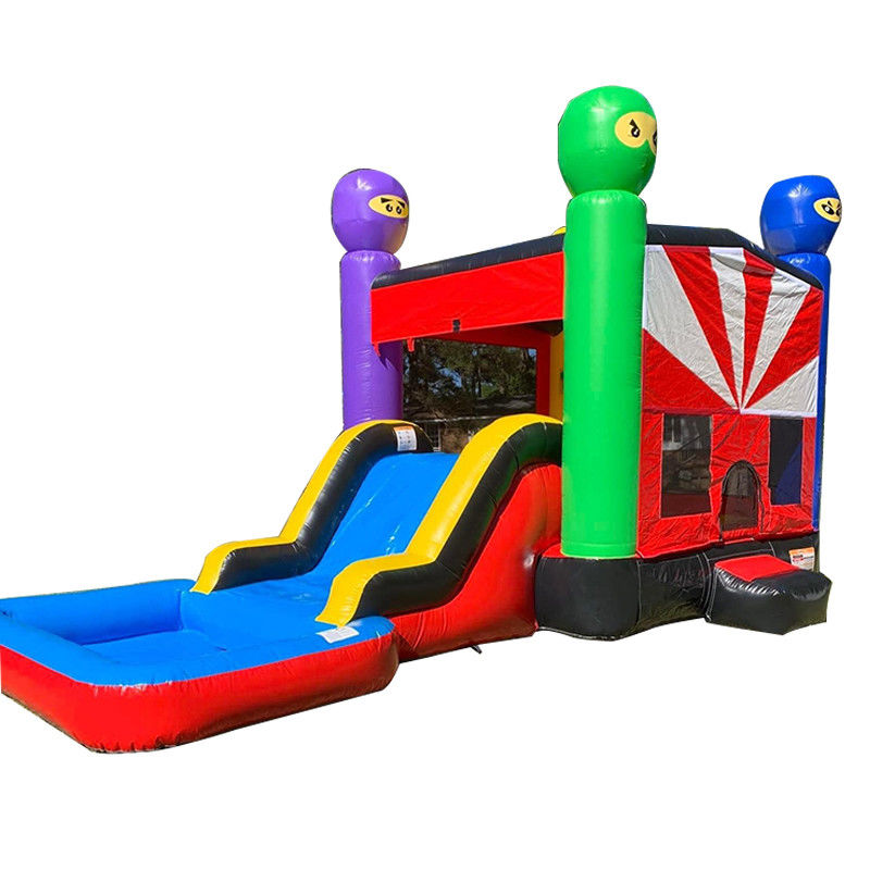 Kinder Farbschmuck Schloss aufblasbare Sprungschloss mit Slide Combo