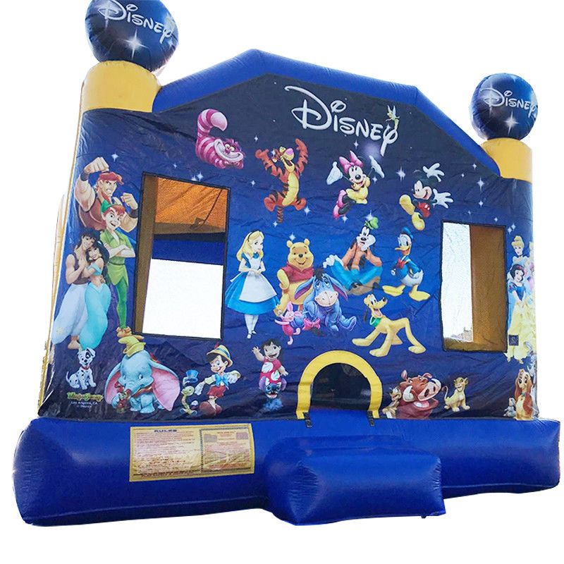 Zeichentrickfilmthema Sprunghaus PVC aufblasbare Trampoline Schloss für Kinder CE/EN71/EN14960