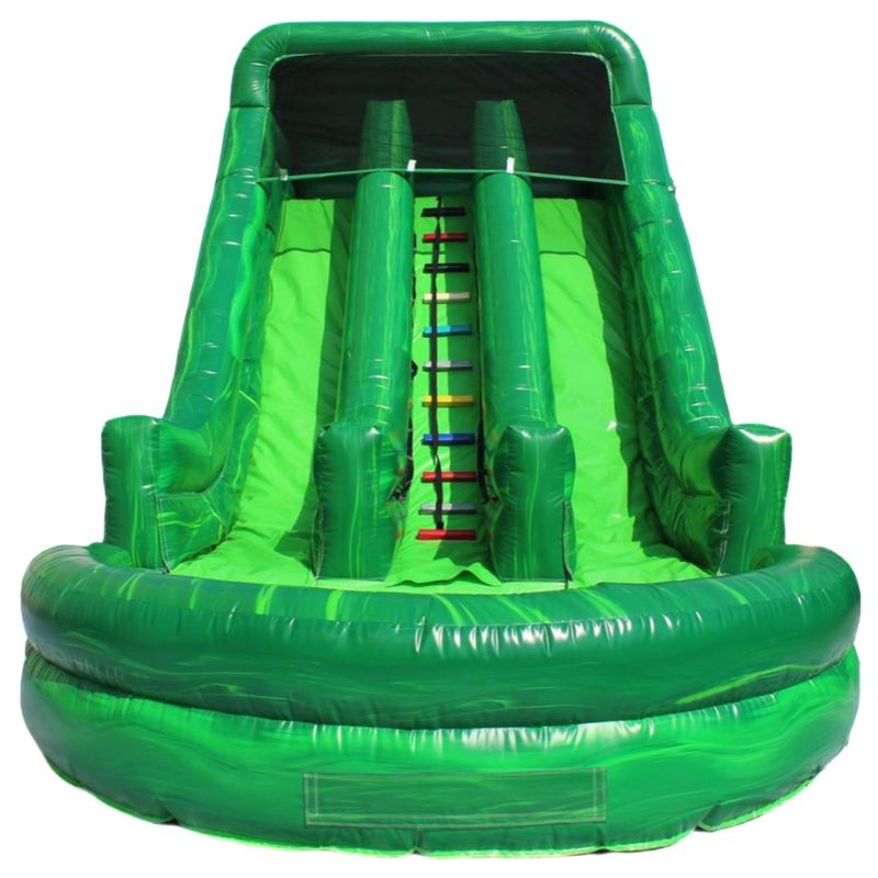 Blower-Zubehör inklusive Charming Green Magic Links und Rechts Doppelslide mit Pool