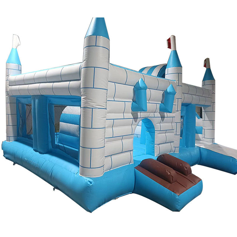 Neueste beliebte aufblasbare Hindernis Schloss Haus Combo Innenslide für Party Vermietung