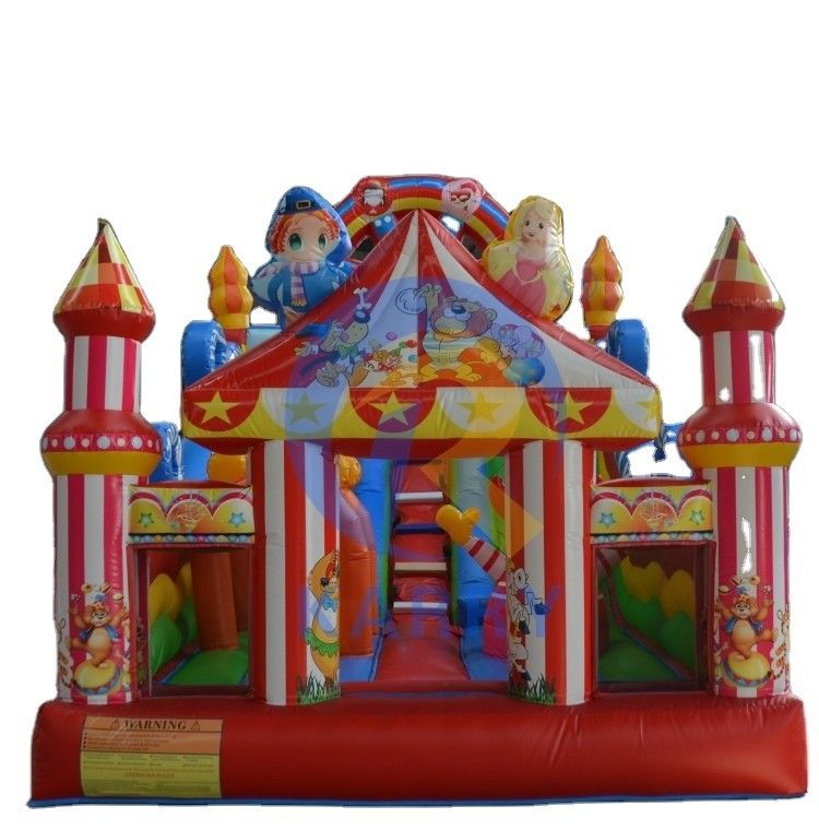6*4m Erwachsenengröße aufblasbarer Sprungbouncer für Zirkus-Themen Spaß und Unterhaltung