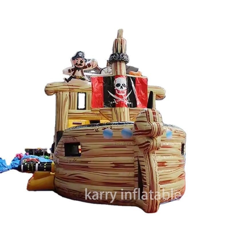 Piratenschiff Sprungburg und Rutschkombo Die beliebteste Outdoor-Innenanlage