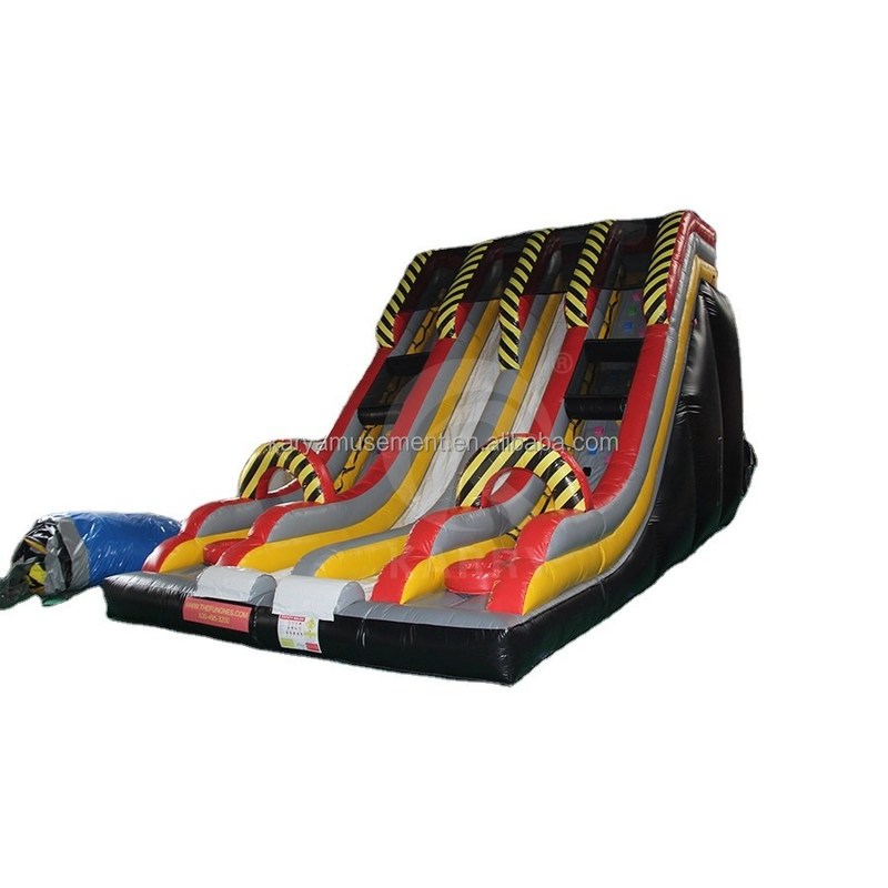 Maximale Kapazität < 100 kg Außen aufblasbare Wasserrutsche für Veranstaltungen