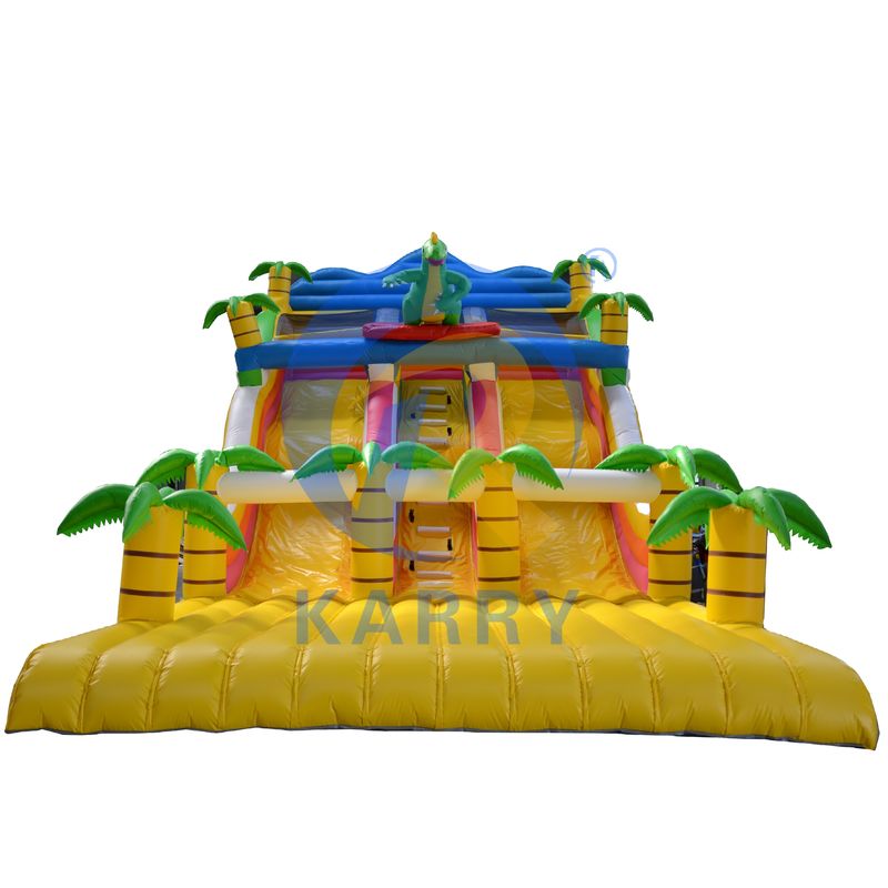 Eigenschaften PORTABLE Waldschloss Rutsche Trampolin Park Ausrüstung für Kinderspielzeug