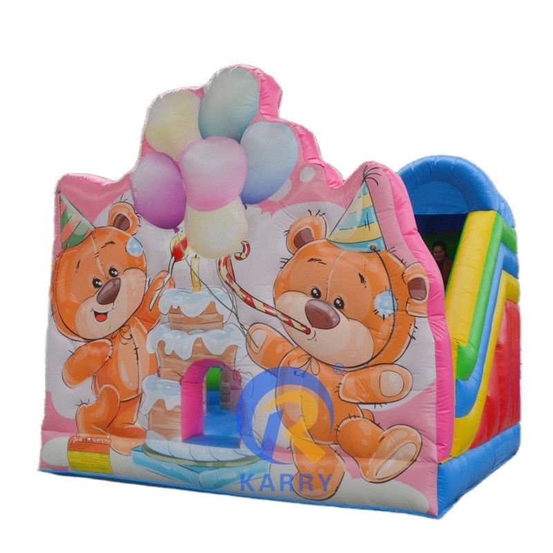 Anpassbarer PVC Aufblaser Mini Cute Bounce House für Kinder EN71/CE zertifiziert