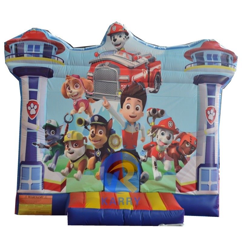 Blower Design aufblasbare Burg Combo-Rutsche für Kinder Paw Dog Patrouillen Sprunghaus