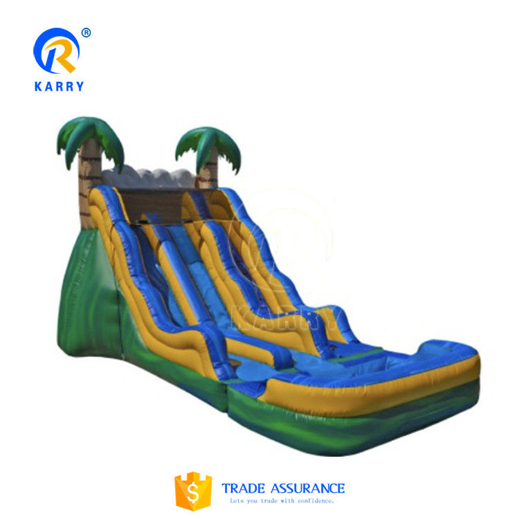 Customized Farbe aufblasbare Wasserrutsche beliebte Hinterhof kommerzielle Kinder Erwachsene Größe