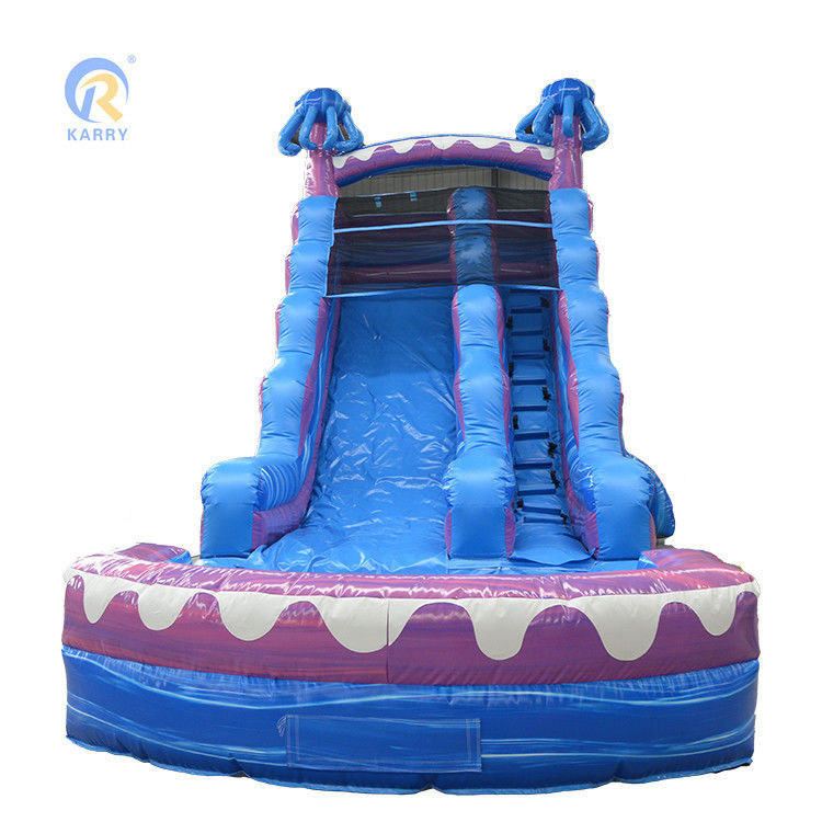 Jump Castle Bouncer für Erwachsene Big Blue Jellyfish Magic Design 5-10 Passagiere erlaubt
