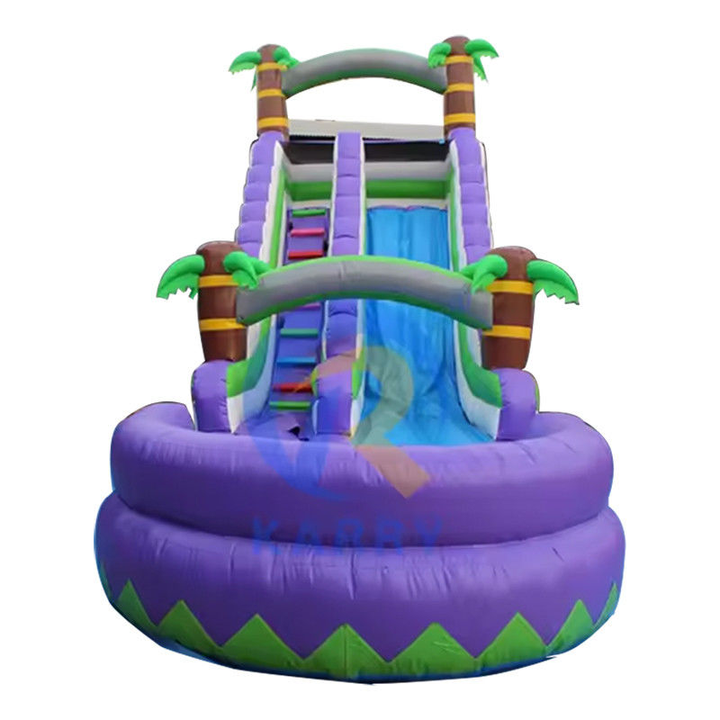 Aufblasbare Kinderrutsche 17FT H Aufblasbare Wasserrutsche für Einkaufszentren