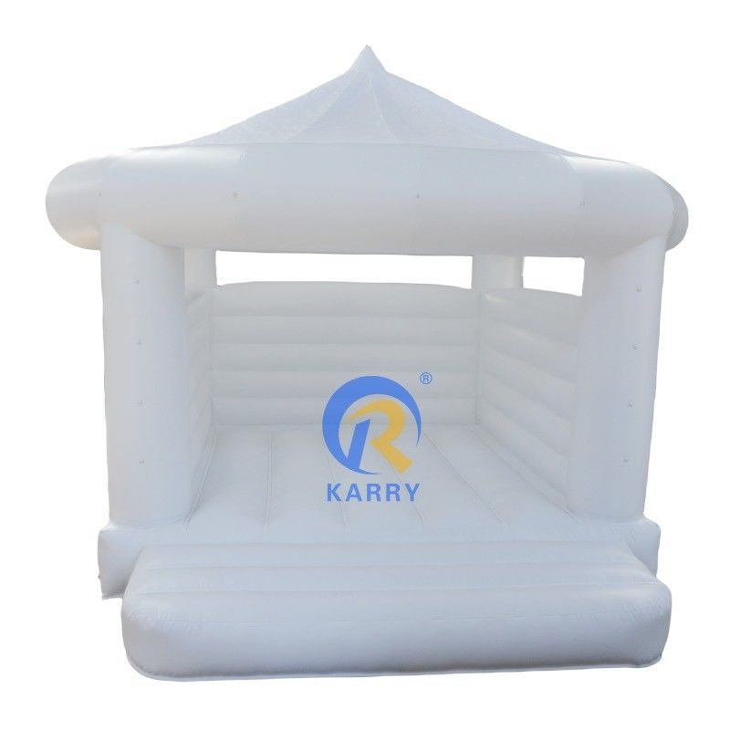 Hochzeitsbouncer House und Slide Combo PORTABLE aufblasbare Sprungburg Party für das Event