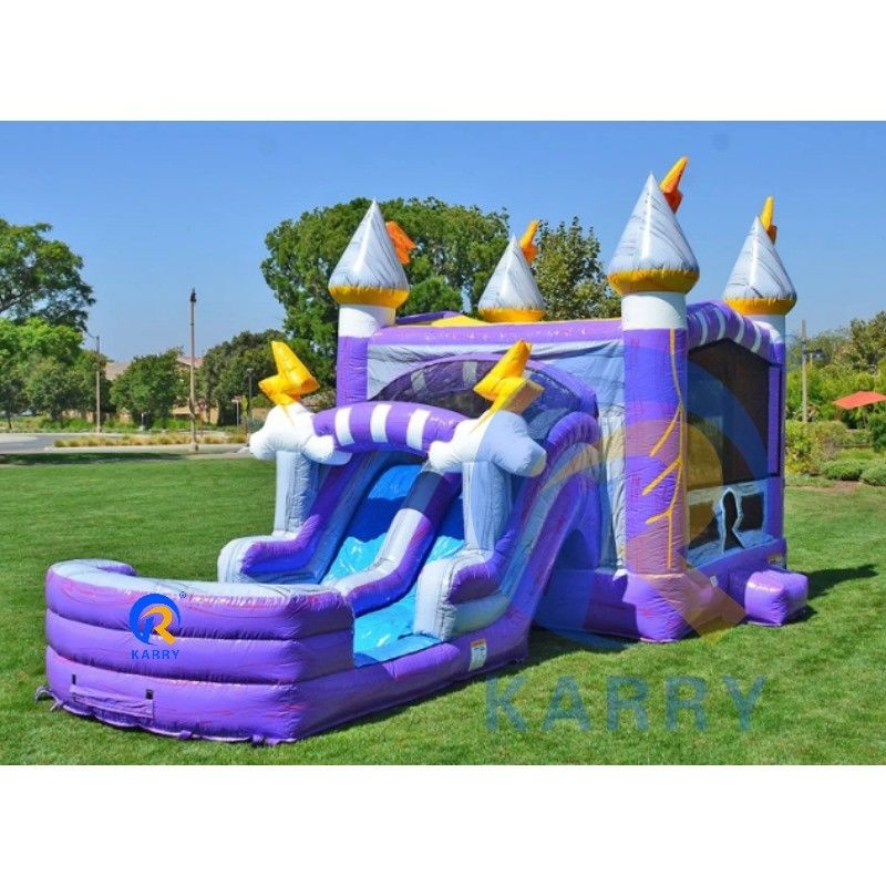 Thunder Water Slide und Purple Bounce Haus Reparaturkits für einfache Wartung enthalten