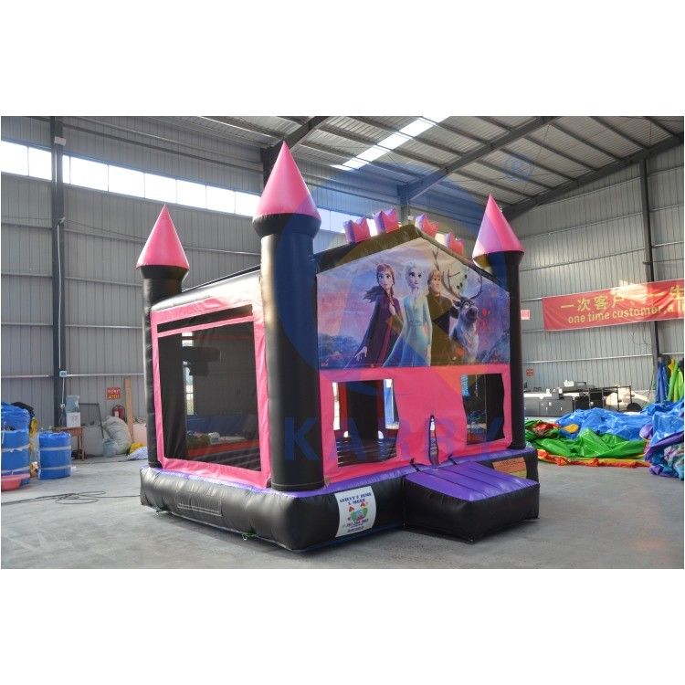Modul mit Slide Bounce House für Sea Air Express-Schifffahrt und 0,55 mm PVC-Platte