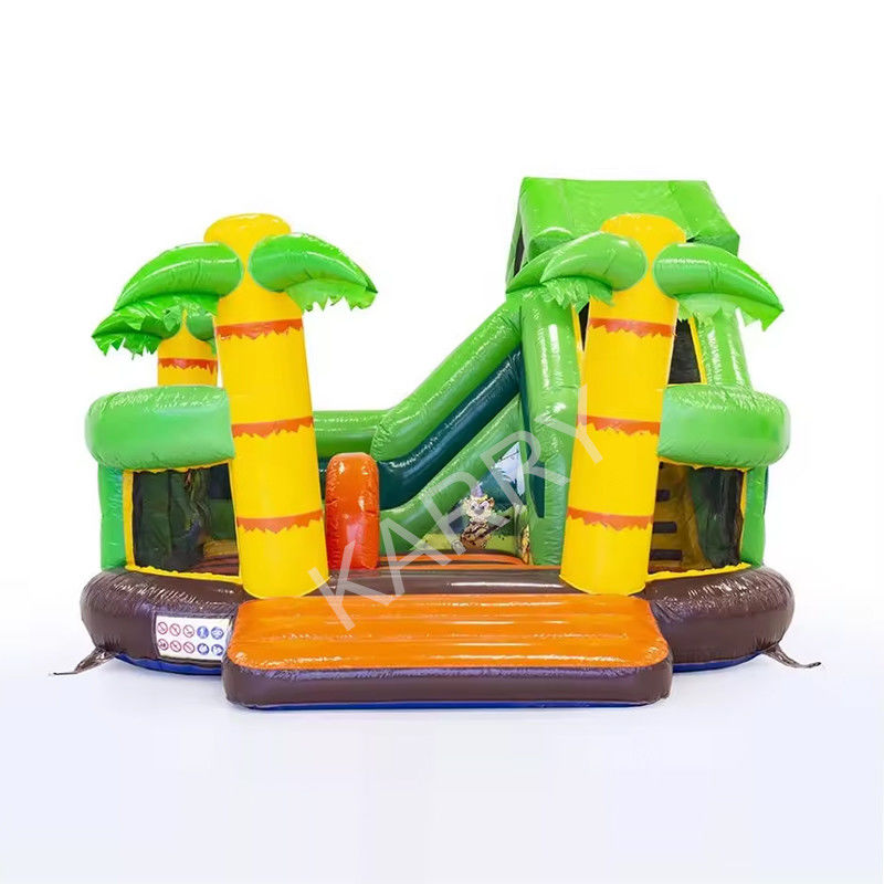 Altersbereich 14 Jahre Up Outdoor Kids Trampolin Spiel PVC Aufblasbares Schloss mit Rutsche