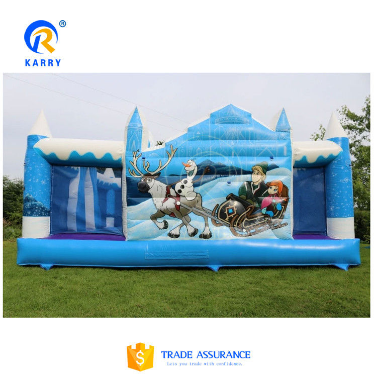 Unisex PVC Schloss für Erwachsene Komisch Schloss mit Sprungschleife