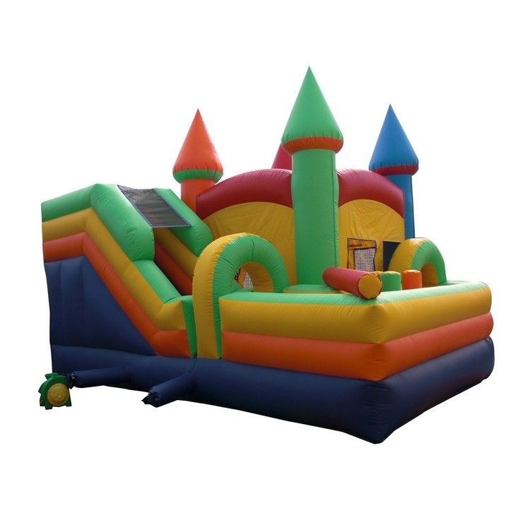 Funktionen PORTABLE Aufblasbare Sprung-Sprungschloss-Combo für Party-Spaß und Spiele