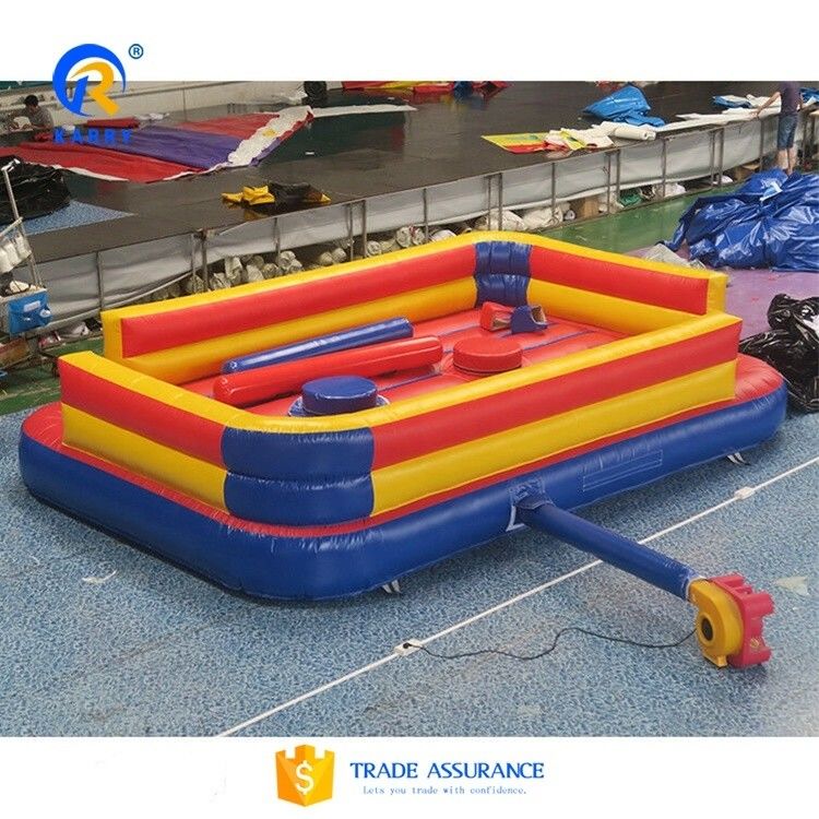 14 Jahre auf dem Laufenden Custom Printing Vergnügungspark Aufblasbare Sport Spiele für den Freien Spaß