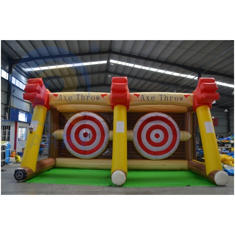 Outdoor-Unterhaltung Mechanische Sportarten Interaktives Spielzeug Aufblasbare Schießgalerie