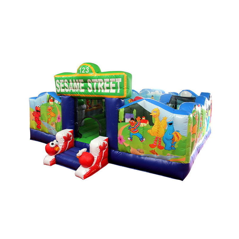 Unisex PORTABLE aufblasbare Sprungburg für gewerbliche Outdoor-Party Party Vermietung
