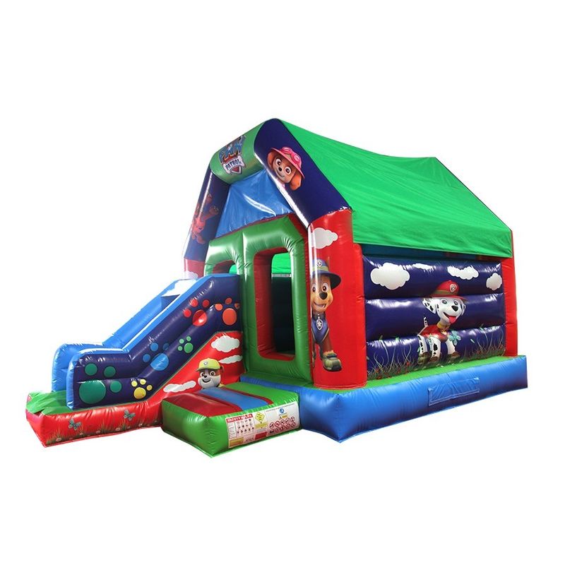Amusement Sprungschloss-Rutschen-Combo aus 0,55mm PVC-Platte und kommerzieller Qualität