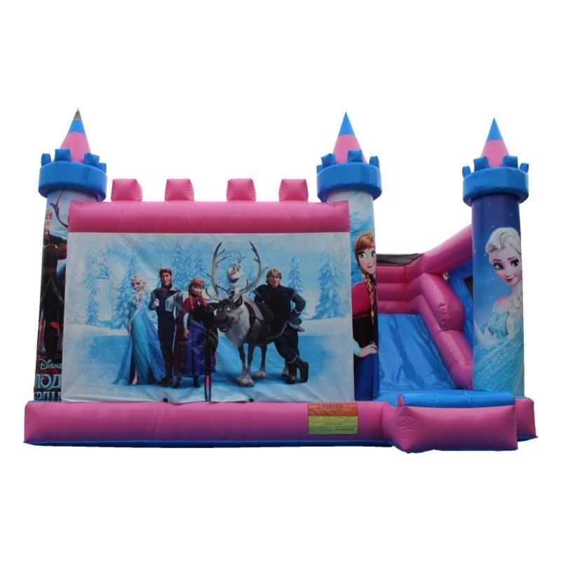 Altersspanne 14 Jahre auf Castle Bounce Pink House Jumping Bouncy Castle zum Vermieten