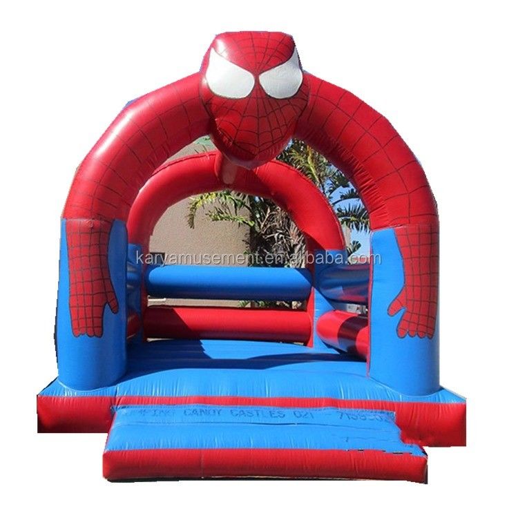 14 Years Up Superheld Spiderman Aufblasbares Sprunghaus Wasserrutschbecken mit Pooldesign